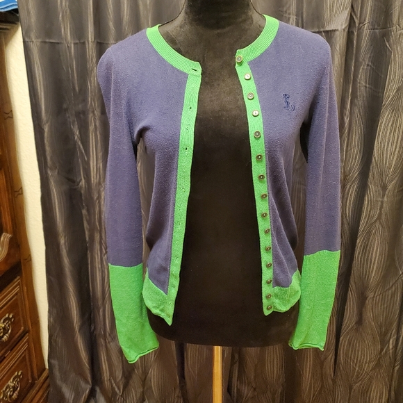Color Block Cardigan - Picture 4 of 4